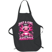Axolotl Just A Girl Who Loves Axolotls  Apron