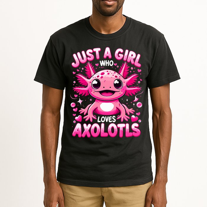 Axolotl Just A Girl Who Loves Axolotls  Tall T-Shirt