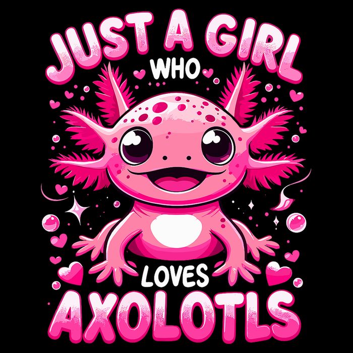 Axolotl Just A Girl Who Loves Axolotls  Impact Tech Backpack