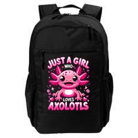 Axolotl Just A Girl Who Loves Axolotls  Backpack