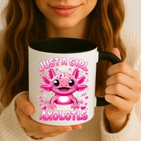 Axolotl Just A Girl Who Loves Axolotls  Mug