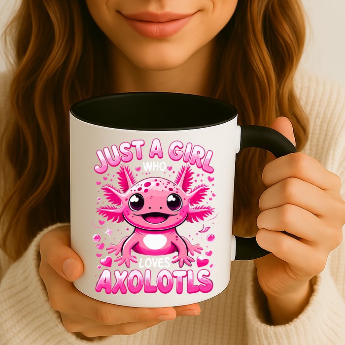 Axolotl Just A Girl Who Loves Axolotls  Mug