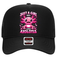 Axolotl Just A Girl Who Loves Axolotls  Hat