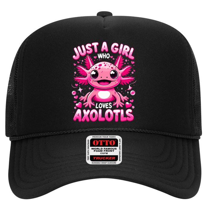 Axolotl Just A Girl Who Loves Axolotls  Hat