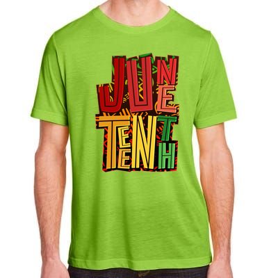 Abstract Juneteenth African Pattern Adult ChromaSoft Performance T-Shirt