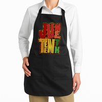 Abstract Juneteenth African Pattern Apron