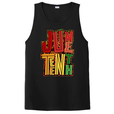 Abstract Juneteenth African Pattern PosiCharge Competitor Tank