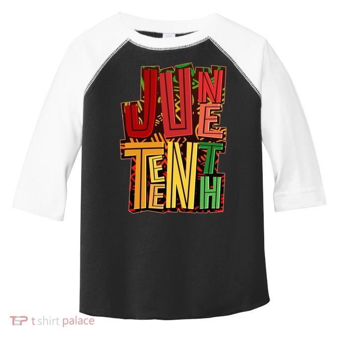 Abstract Juneteenth African Pattern Toddler Fine Jersey T-Shirt