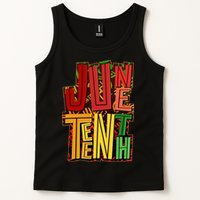 Abstract Juneteenth African Pattern Tank Top