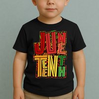 Abstract Juneteenth African Pattern Toddler T-Shirt