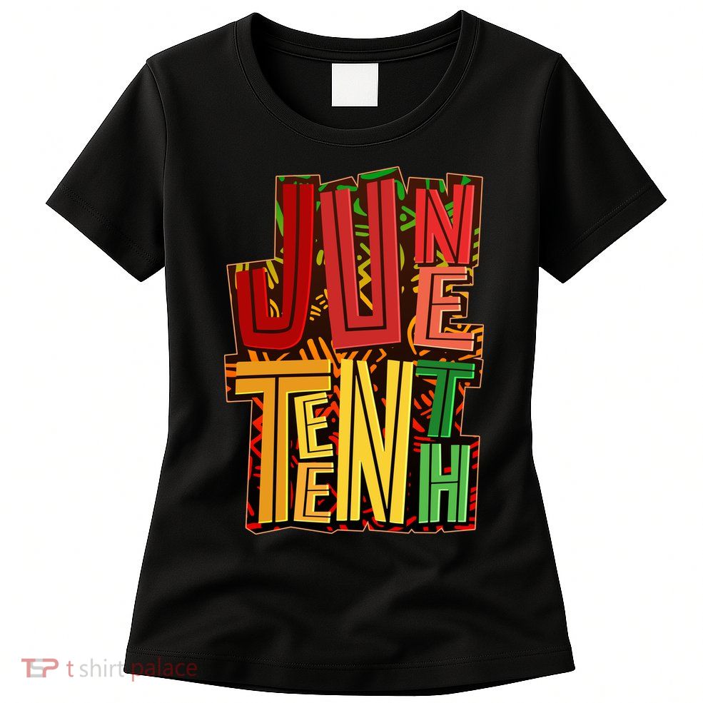 Abstract Juneteenth African Pattern Women's T-Shirt