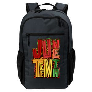 Abstract Juneteenth African Pattern Daily Commute Backpack