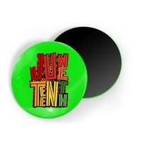 Abstract Juneteenth African Pattern Magnet