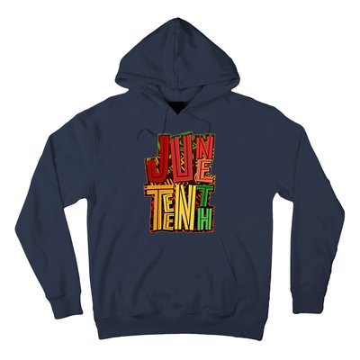 Abstract Juneteenth African Pattern Hoodie