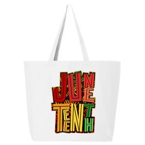 Abstract Juneteenth African Pattern 25L Jumbo Tote