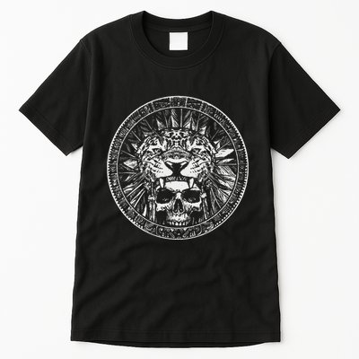 Aztec Jaguar Ancient Warrior Native Mexican Mythology Tall T-Shirt