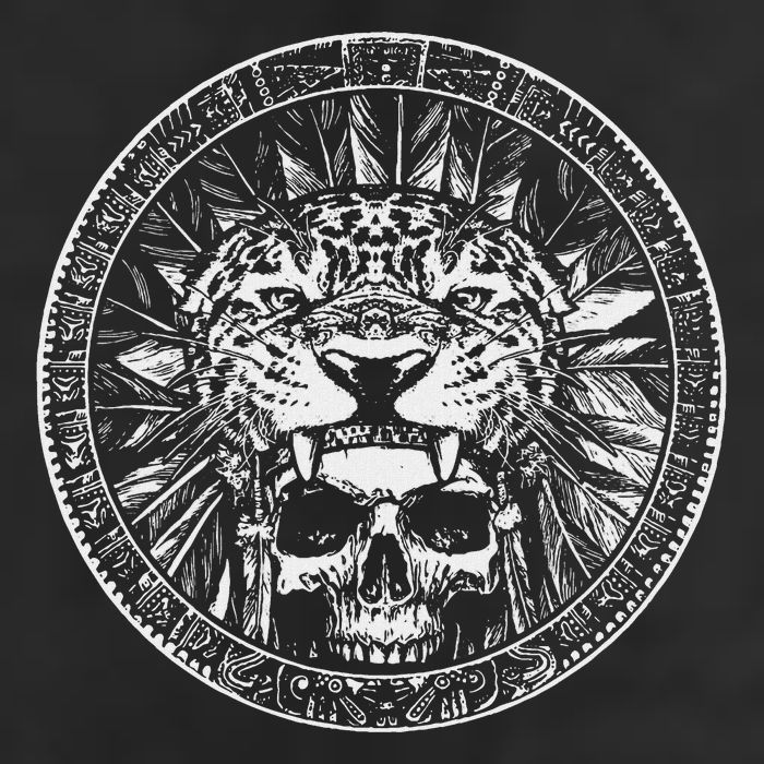 Aztec Jaguar Ancient Warrior Native Mexican Mythology Adult Drive Performance Visor