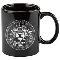 Aztec Jaguar Ancient Warrior Native Mexican Mythology 11oz C Handle Ceramic Mug