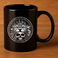 Aztec Jaguar Ancient Warrior Native Mexican Mythology 11oz C Handle Ceramic Mug