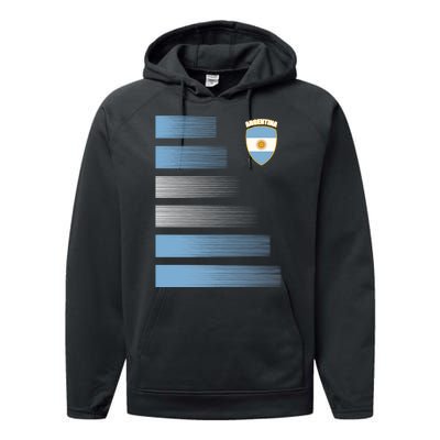 Argentinian Jersey Argentina Soccer Jersey Football Fan Performance Fleece Hoodie