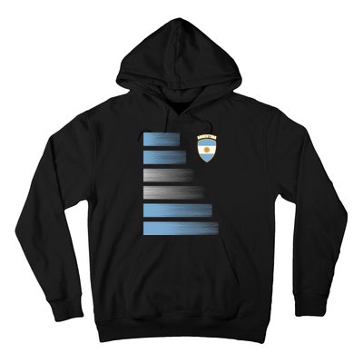 Argentinian Jersey Argentina Soccer Jersey Football Fan Hoodie