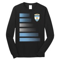 Argentinian Jersey Argentina Soccer Jersey Football Fan Long Sleeve Shirt