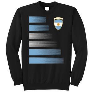 Argentinian Jersey Argentina Soccer Jersey Football Fan Sweatshirt