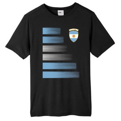 Argentinian Jersey Argentina Soccer Jersey Football Fan Tall Fusion ChromaSoft Performance T-Shirt