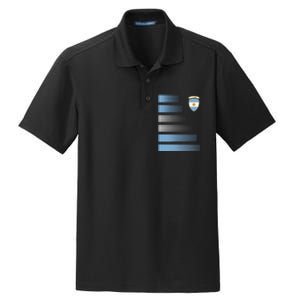 Argentinian Jersey Argentina Soccer Jersey Football Fan Dry Zone Grid Polo