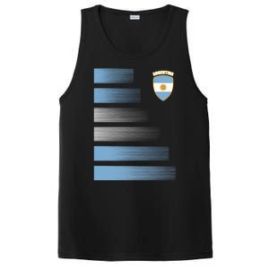 Argentinian Jersey Argentina Soccer Jersey Football Fan PosiCharge Competitor Tank