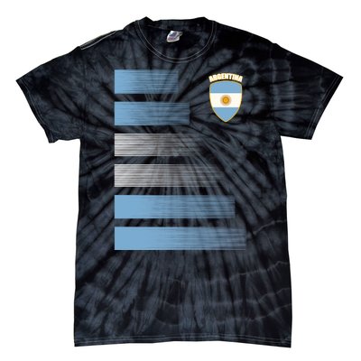 Argentinian Jersey Argentina Soccer Jersey Football Fan Tie-Dye T-Shirt