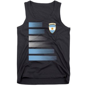 Argentinian Jersey Argentina Soccer Jersey Football Fan Tank Top