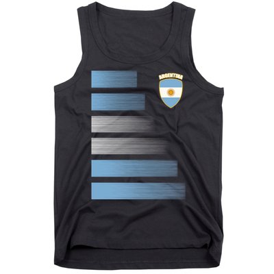 Argentinian Jersey Argentina Soccer Jersey Football Fan Tank Top