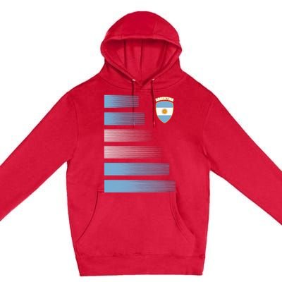 Argentinian Jersey Argentina Soccer Jersey Football Fan Premium Pullover Hoodie