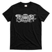 Aztec Jaguar Aztec Crocodile Mayan T-Shirt