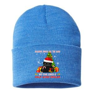 Always Jingle All The Way No One Likes Half Assed Jingle Meaningful Gift Sustainable Knit Beanie