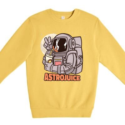 Astronaut Juice Premium Crewneck Sweatshirt