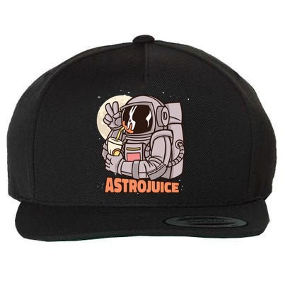 Astronaut Juice Wool Snapback Cap