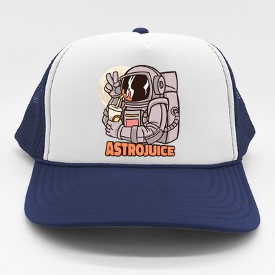 Astronaut Juice Trucker Hat