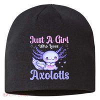 Axolotl Just a Girl Who Loves Axolotls Sustainable Beanie