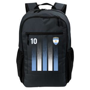 Argentinian Jersey Argentina Soccer Jersey 10 Football Fan Daily Commute Backpack