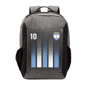 Argentinian Jersey Argentina Soccer Jersey 10 Football Fan Vector Backpack