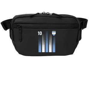 Argentinian Jersey Argentina Soccer Jersey 10 Football Fan Crossbody Pack