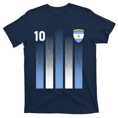 Argentinian Jersey Argentina Soccer Jersey 10 Football Fan T-Shirt