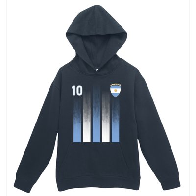 Argentinian Jersey Argentina Soccer Jersey 10 Football Fan Urban Pullover Hoodie