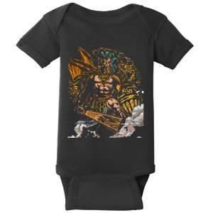 Aztec Jaguar Ancient Warrior Native Mexican Mythology Baby Bodysuit