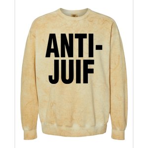 Anti Juif Colorblast Crewneck Sweatshirt