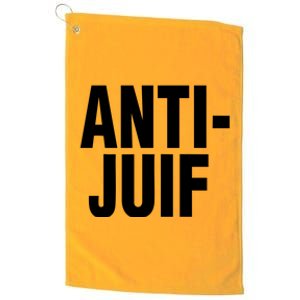 Anti Juif Platinum Collection Golf Towel