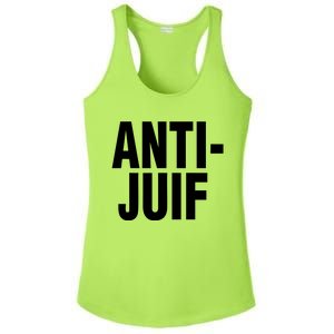 Anti Juif Ladies PosiCharge Competitor Racerback Tank