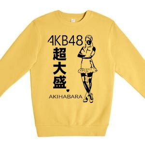 Akb48 Japanese Premium Crewneck Sweatshirt